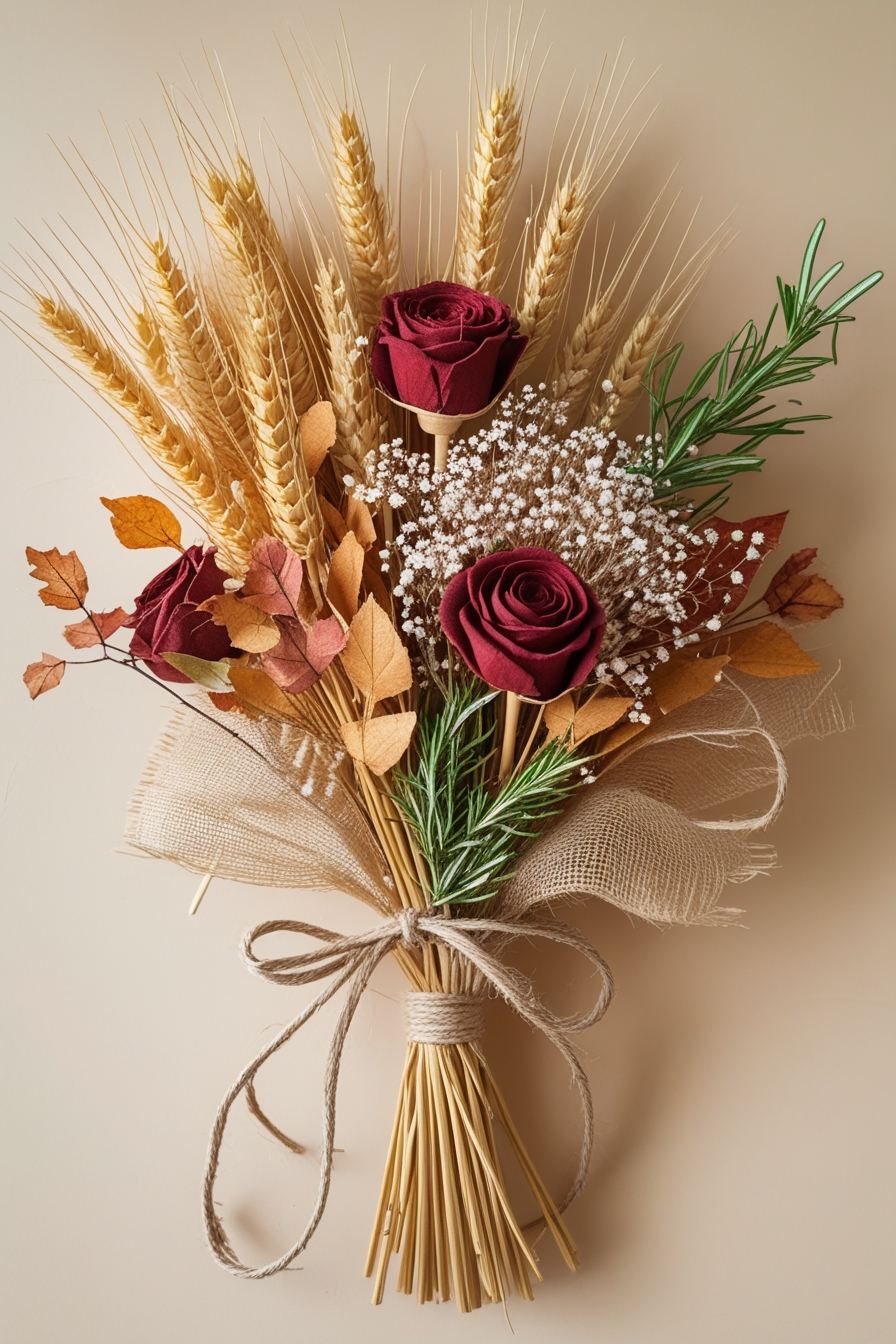 Autumn Harvest Dried Bouquet